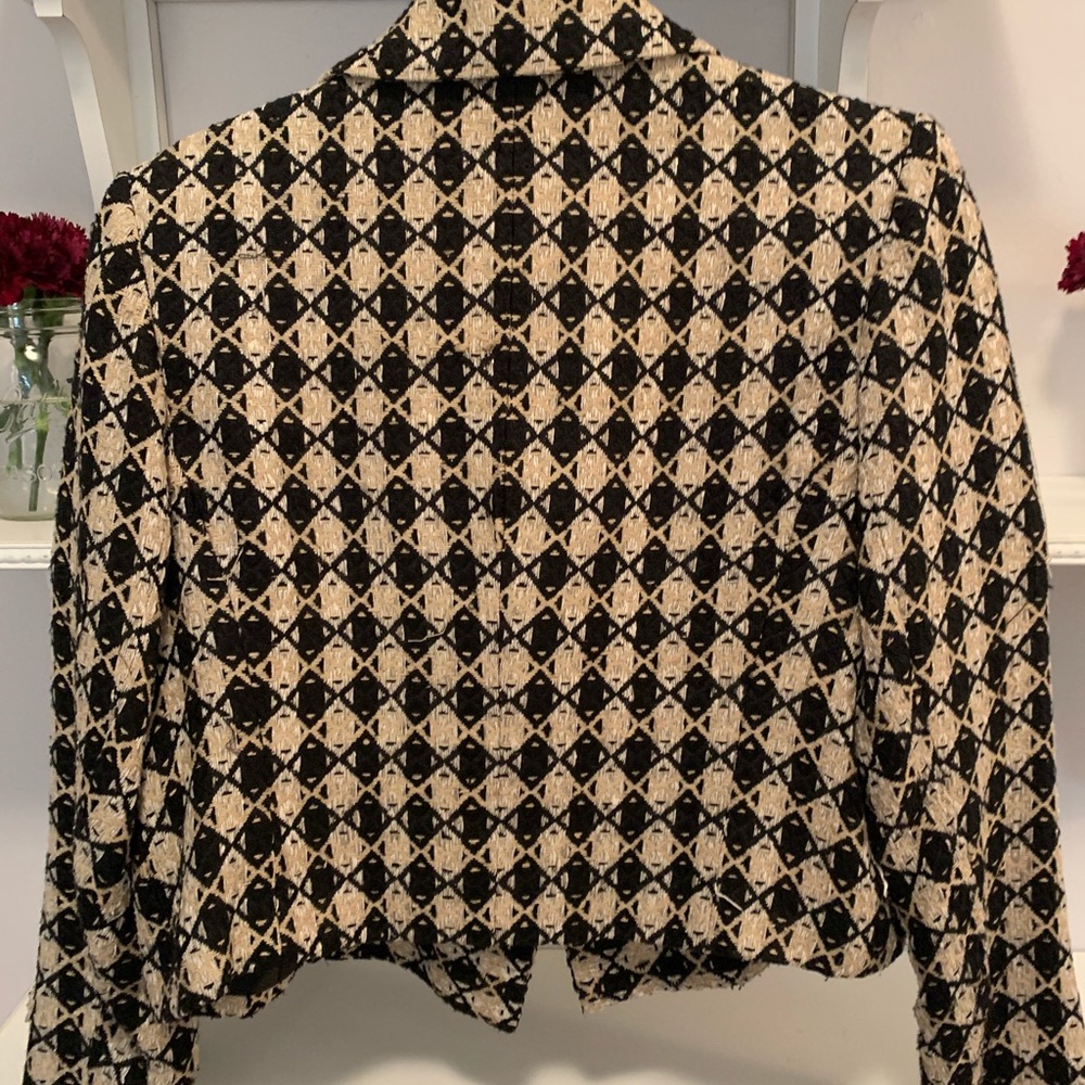 Cropped Vintage Blazer Jacket  8P USA Made - Picture 2 of 7